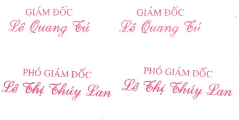 Khắc dấu chức danh | Khac dau chuc danh